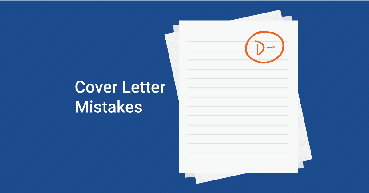 Cover letter mistakes