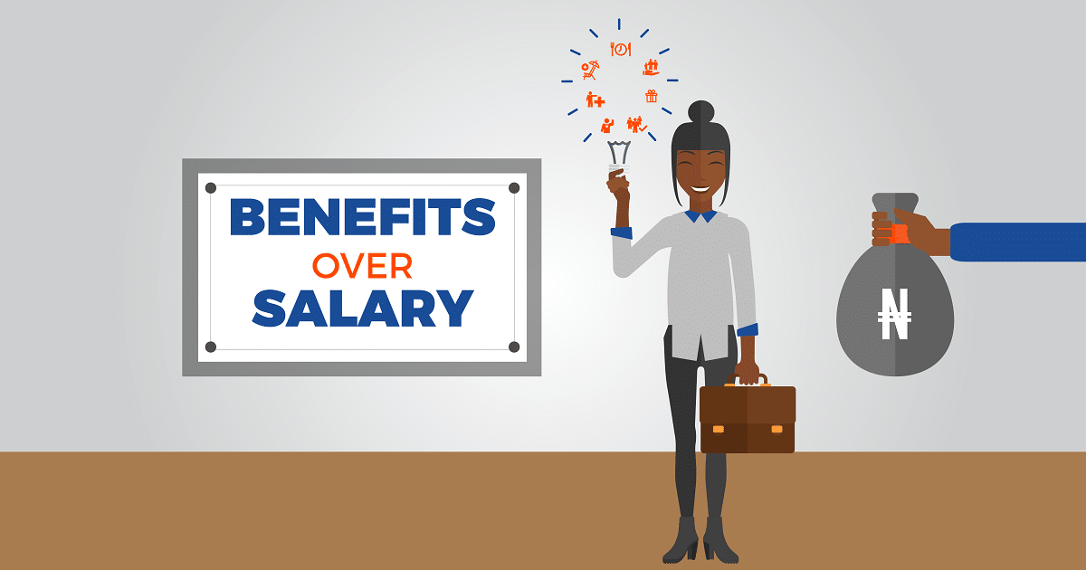 benefits over salary