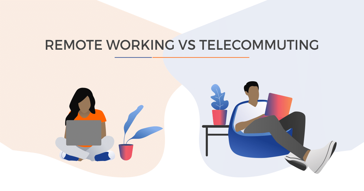 remote work vs telecommuting