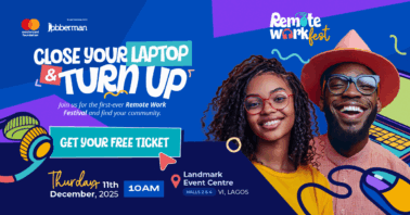 The Jobberman Remote Work Fest; Remote worksers gather for a festival/career fair; Employers who hire remote workers; remote work festival